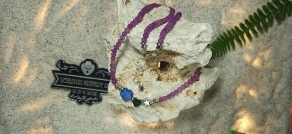 Halskette Purple Heart Komplettansicht 4